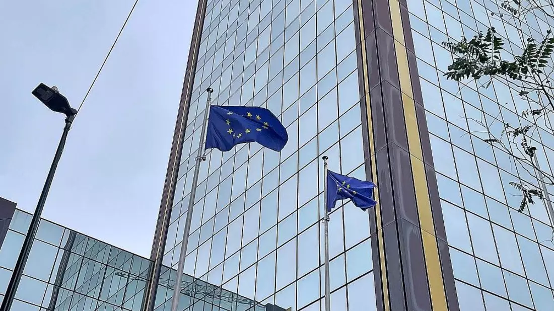EU-Fahnen (Archiv) - Bild: via dts Nachrichtenagentur