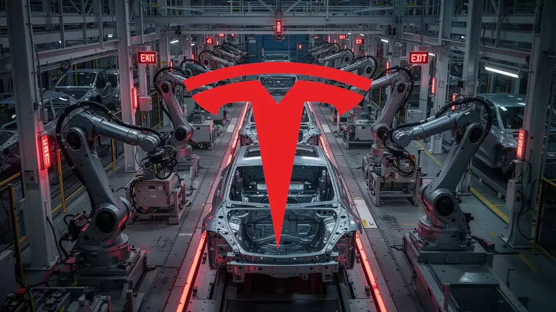 Tesla Aktie: Betriebsrat-Debakel - Bild: über boerse-global.de