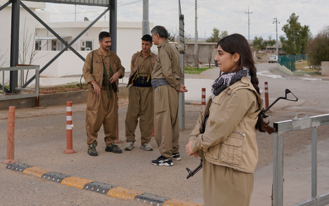 Könnten kurdische Kräfte tatsächlich eine Bodenoffensive im Iran anführen? (Archivbild) - Foto: Rashid Yahya/AP/dpa