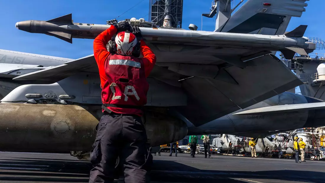 Das US-Militär hat nach eigenen Worten Irans Kampfkraft geschwächt.   - Bild: -/U.S. Navy/U.S. Central Command Public Affairs/dpa