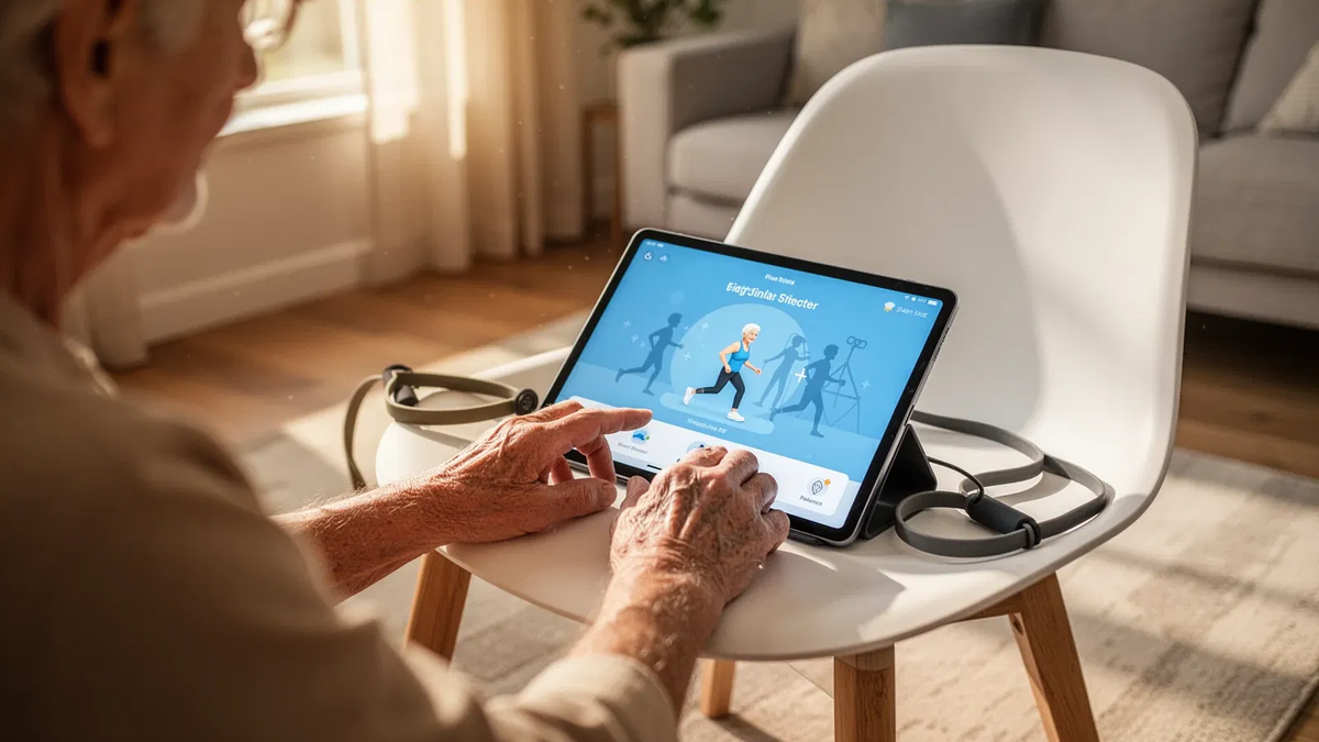 Digitale Seniorenfitness boomt – doch die Pflegekasse zahlt nicht - Foto: über boerse-global.de