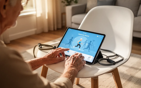 Digitale Seniorenfitness boomt – doch die Pflegekasse zahlt nicht - Foto: über boerse-global.de