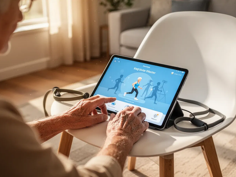 Digitale Seniorenfitness boomt – doch die Pflegekasse zahlt nicht - Foto: über boerse-global.de