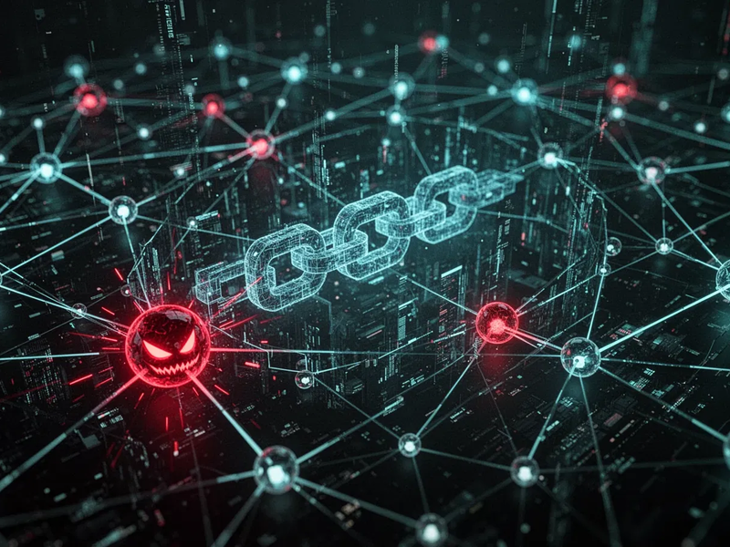 OCRFix: Botnet nutzt Blockchain für unangreifbare Steuerung - Foto: über boerse-global.de