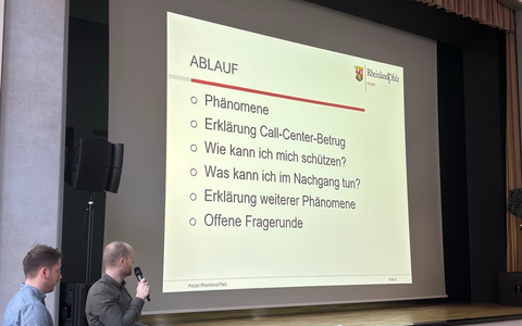 POL-PDTR: Präventionsveranstaltung Schockanrufe Betrugsarten, Warnsignale und wie sich schützen - Foto: presseportal.de