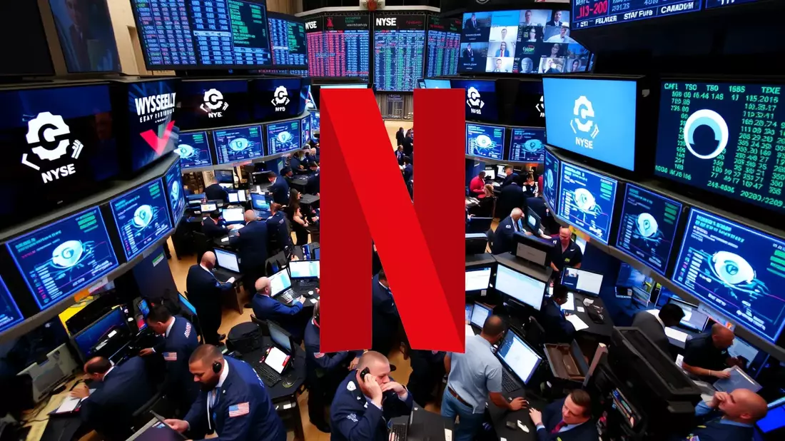 Netflix redefine su rumbo tras el fracaso de una megafusión Illustration mit AI erstellt übermittelt durch boerse-global.de