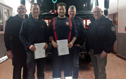 FW Ense: Führungswechsel im 3. Zug / erfahrenes Duo aus Höingen und Hünningen an der Spitze des Löschzugs - Foto: presseportal.de