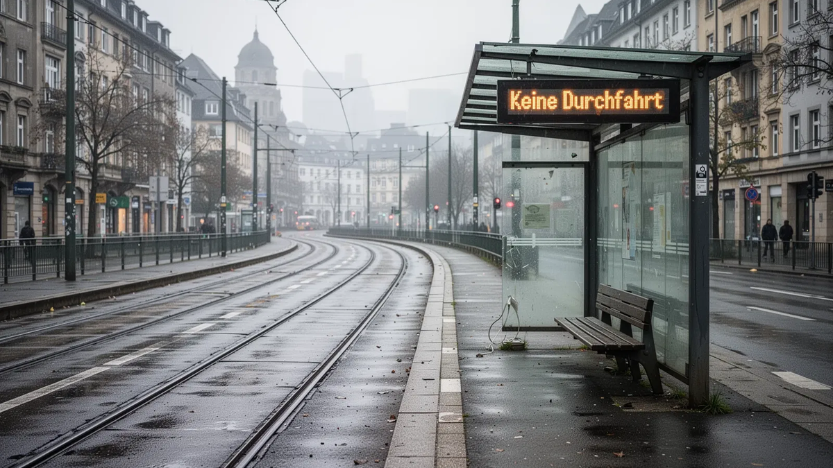 Bonn: Warnstreik legt öffentlichen Nahverkehr lahm - Foto: über boerse-global.de