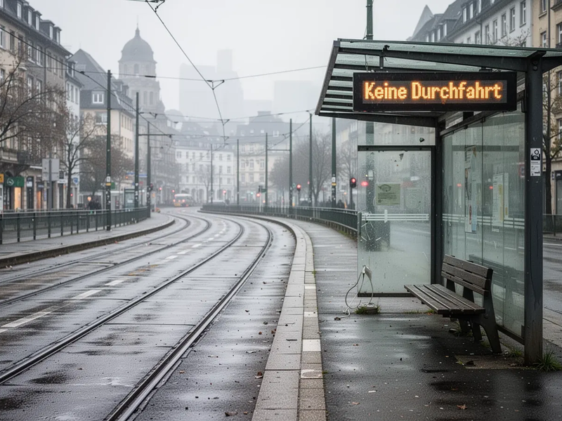 Bonn: Warnstreik legt öffentlichen Nahverkehr lahm - Foto: über boerse-global.de