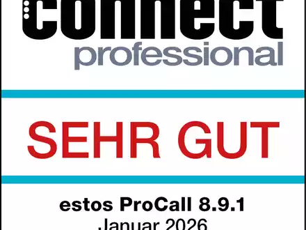 Auszeichnung für estos ProCall 9 - Foto: STARFACE/Estos/Gamma Communications über pressetext.de