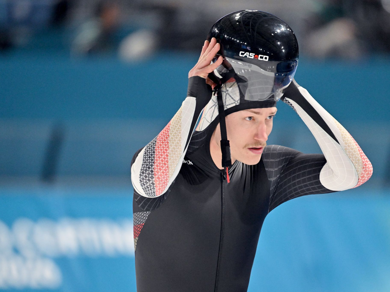 Fridtjof Petzold darf vorerst nicht an Wettkämpfen teilnehmen. (Archivbild) - Foto: Peter Kneffel/dpa