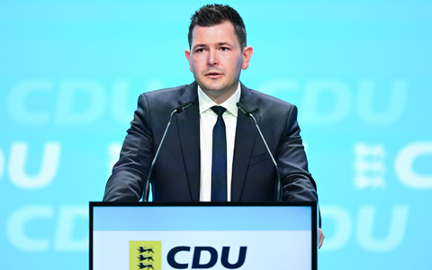 CDU-Generalsekretär Tobias Vogt wirft den Grünen eine schmutzige Wahlkampfführung vor. (Archivbild) - Foto: Bernd Weißbrod/dpa