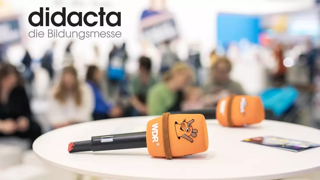 Mit viel Programm und Intendantin Dr. Katrin Vernau: Der WDR auf der didacta - Bild: presseportal.de