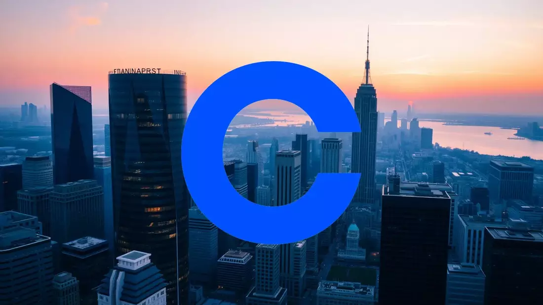 La acción de Coinbase: Un impulso político en medio de nubes legales Illustration mit AI erstellt übermittelt durch boerse-global.de