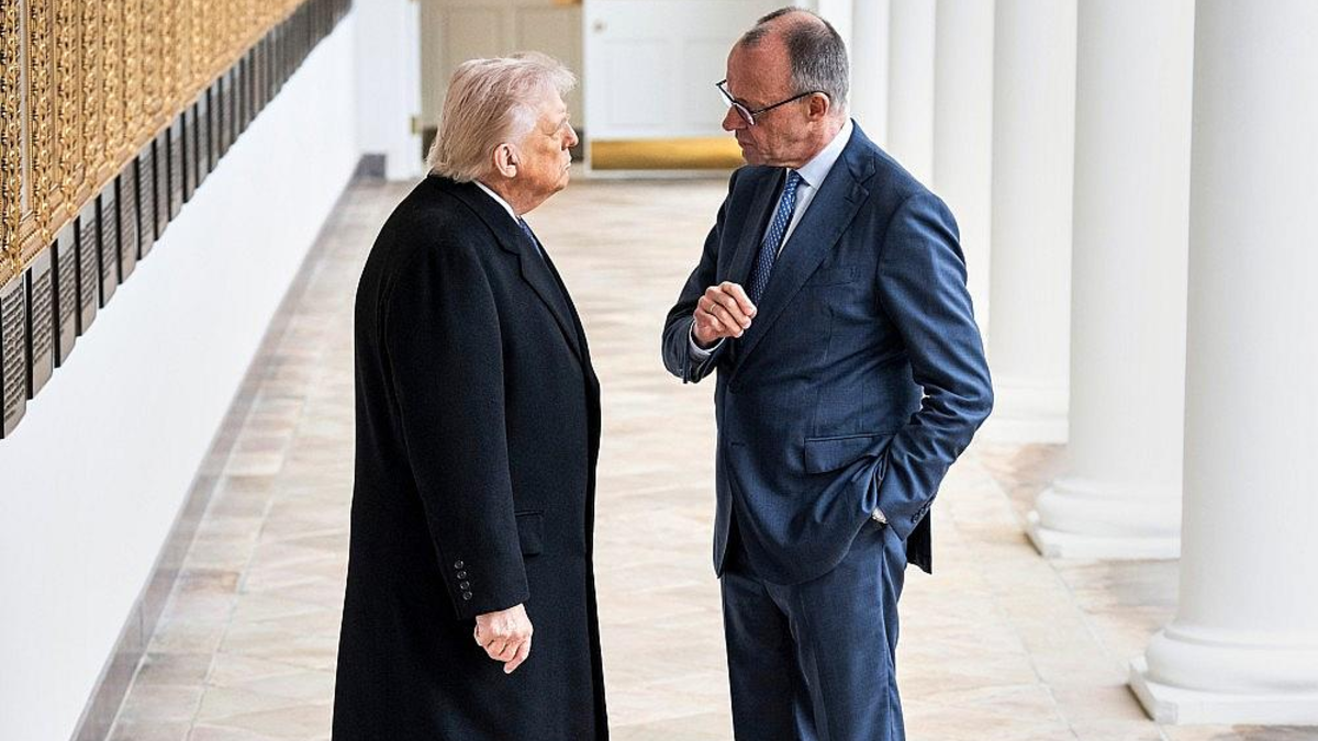 Donald Trump und Friedrich Merz am 03.03.2026 - Foto: Bergmann, Guido/BPA via dts Nachrichtenagentur