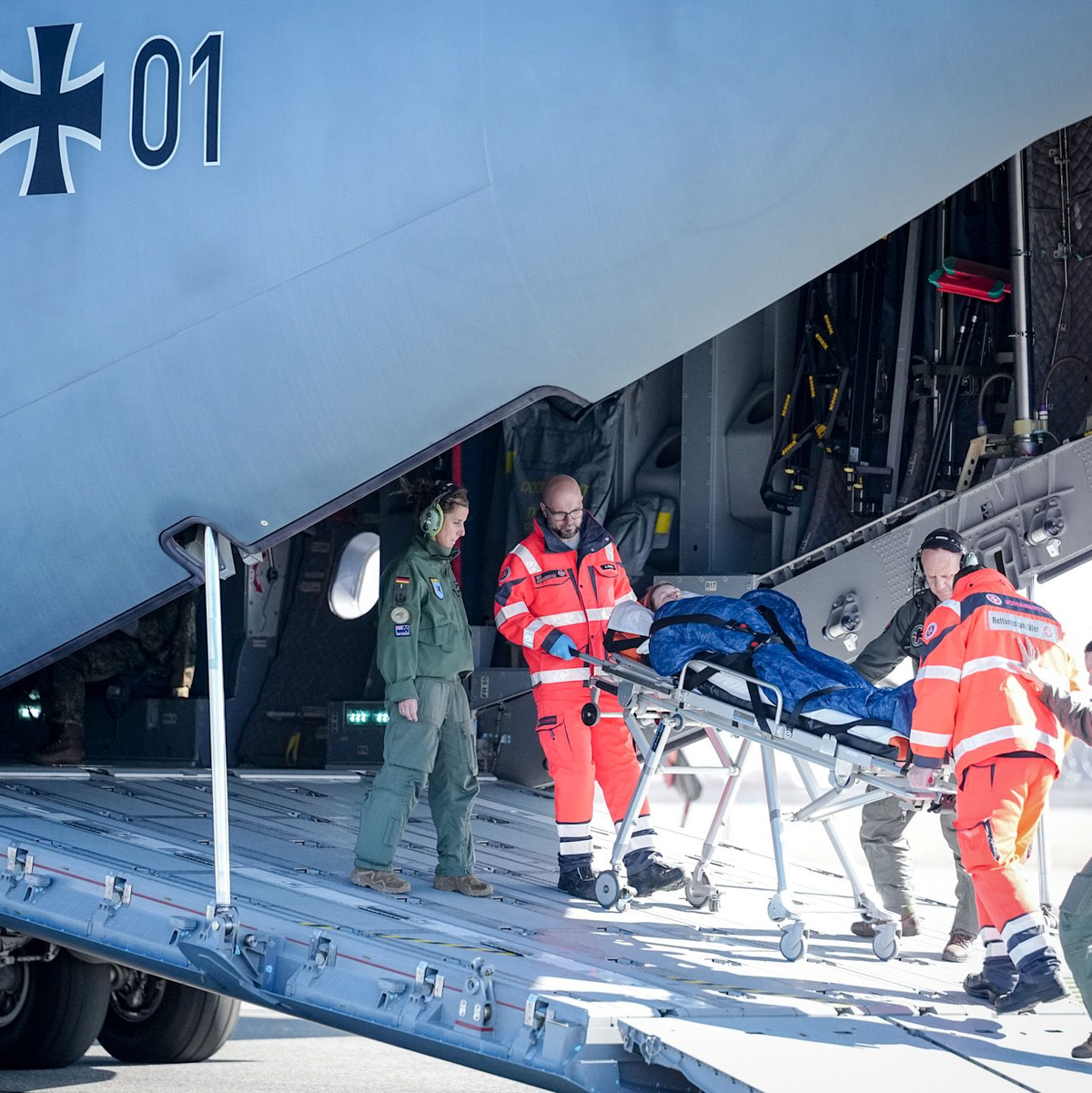 Übung «Medic Quadriga» der Bundeswehr - Foto: Kay Nietfeld/dpa