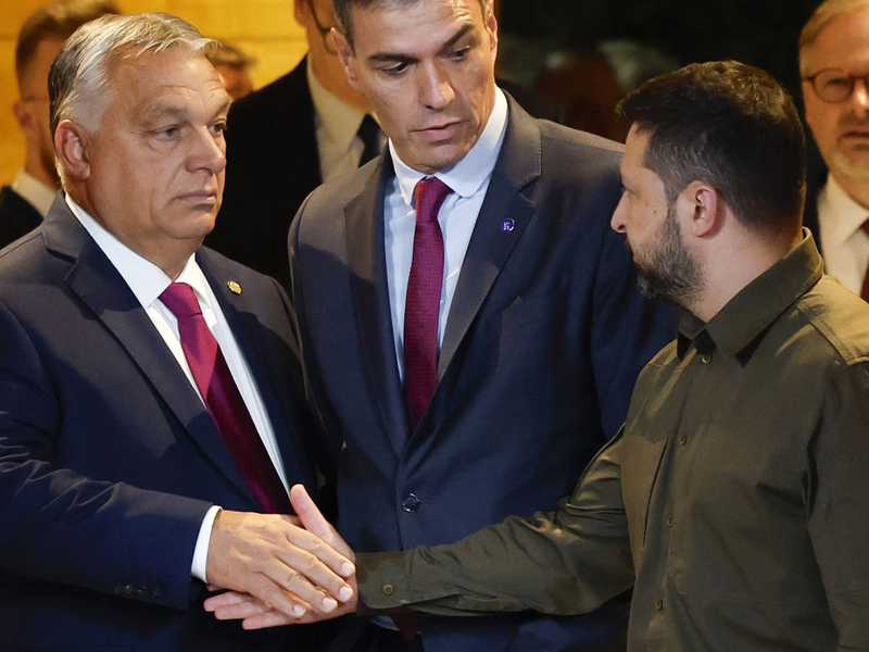 Sie waren keine Freunde und werden es nicht mehr: der Ungar Orban und der Ukrainer Selenskyj. (Archivbild) - Foto: Peter Klaunzer/KEYSTONE/dpa