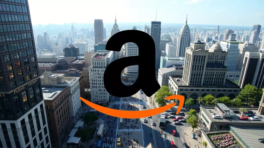 La acción de Amazon se tambalea tras una falla técnica interna Illustration mit AI erstellt übermittelt durch boerse-global.de