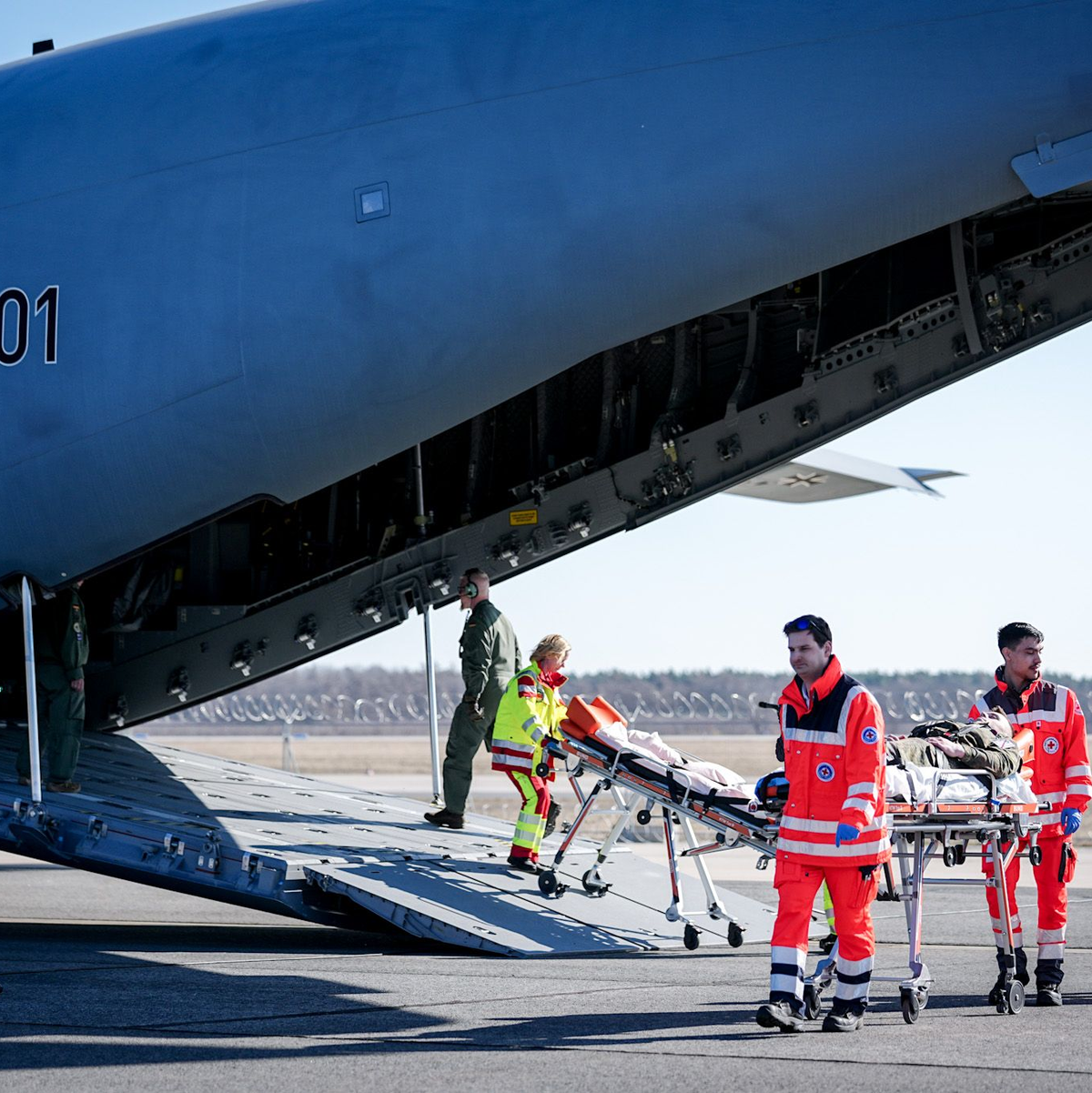 Übung «Medic Quadriga» der Bundeswehr - Foto: Kay Nietfeld/dpa
