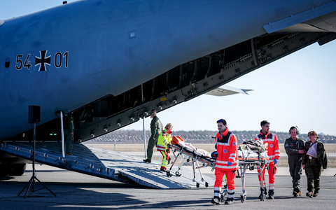 Übung «Medic Quadriga» der Bundeswehr - Foto: Kay Nietfeld/dpa