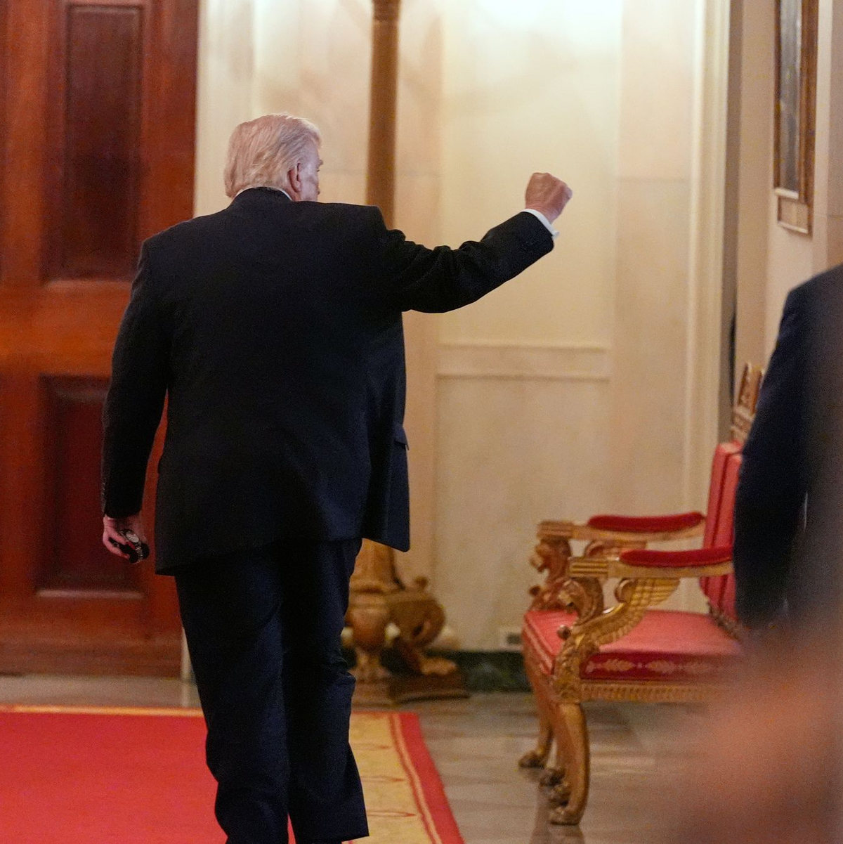 US-Präsident Donald Trump fordert vom Iran eine «bedingungslose Kapitulation». - Foto: Alex Brandon/AP/dpa