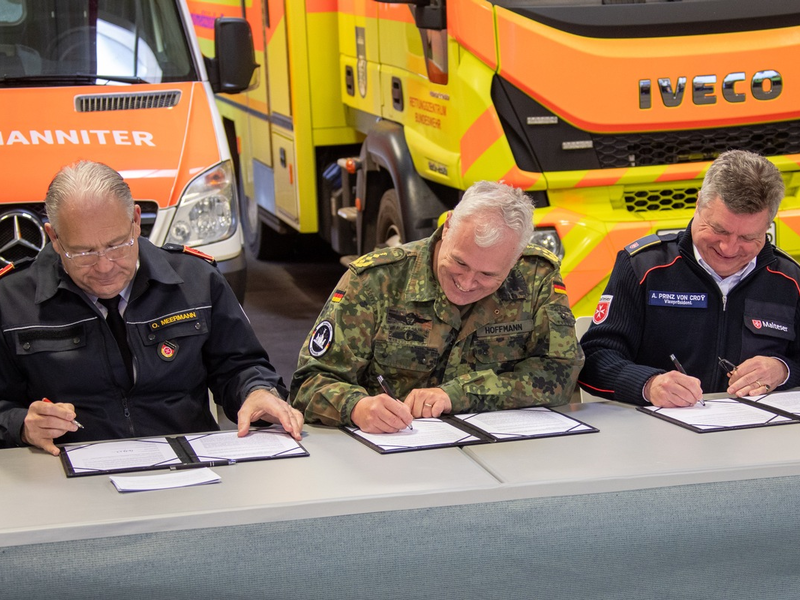 Privilegierte Partnerschaft vereinbart - Foto: presseportal.de