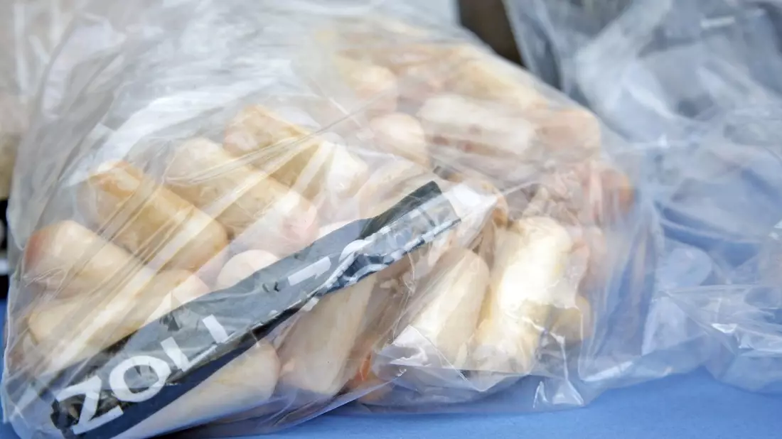 HZA-K: Mit Kokain und Heroin im Bauch auf dem Weg zur Familie / Kölner ZOLL nimmt 31-jährigen Körperschmuggler fest - Bild: presseportal.de