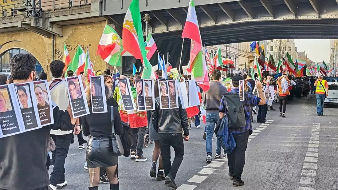 Demo für Regime-Wechsel im Iran (Archiv) - Bild: via dts Nachrichtenagentur