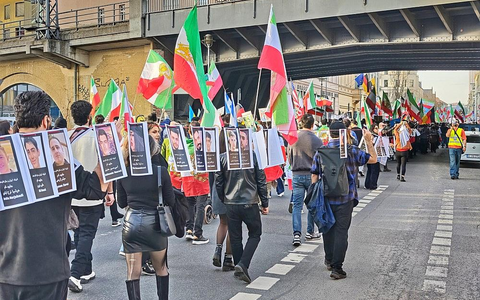 Demo für Regime-Wechsel im Iran (Archiv) - Foto: via dts Nachrichtenagentur