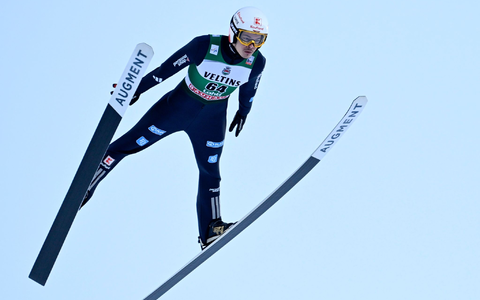 Philipp Raimund gewann in Lahti erstmals im Weltcup. - Foto: Petri Korteniemi/Lehtikuva/AP/dpa