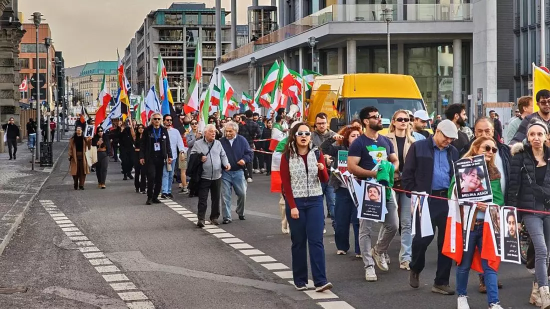 Demo für Regime-Wechsel im Iran (Archiv) - Bild: via dts Nachrichtenagentur