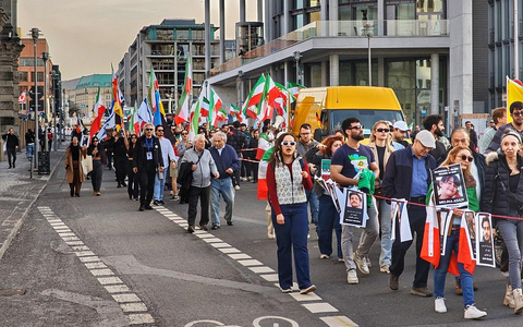 Demo für Regime-Wechsel im Iran (Archiv) - Foto: via dts Nachrichtenagentur