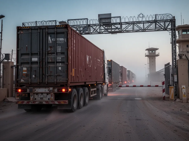 Aserbaidschan öffnet Grenze für gestrandete Lkw nach Drohnenangriff - Foto: über boerse-global.de