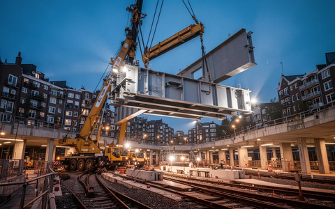 Bahn tauscht historische Brücke an der Hamburger Sternschanze aus - Foto: über boerse-global.de