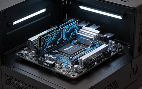 ASRock: 256 GB RAM bei 7400 MT/s auf Mini-ITX-Mainboard - Foto: über boerse-global.de