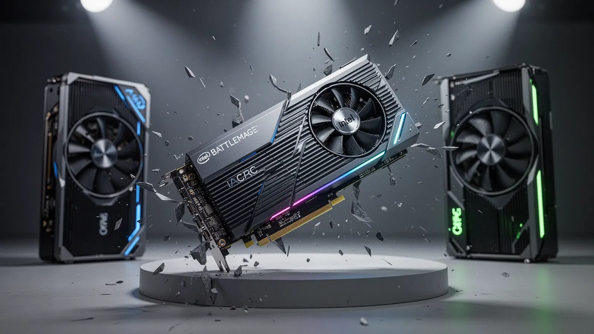 Intel knackt Ein-Prozent-Marke bei Grafikkarten - Foto: über boerse-global.de