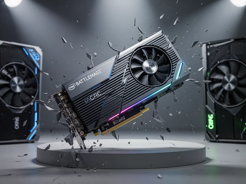 Intel knackt Ein-Prozent-Marke bei Grafikkarten - Foto: über boerse-global.de