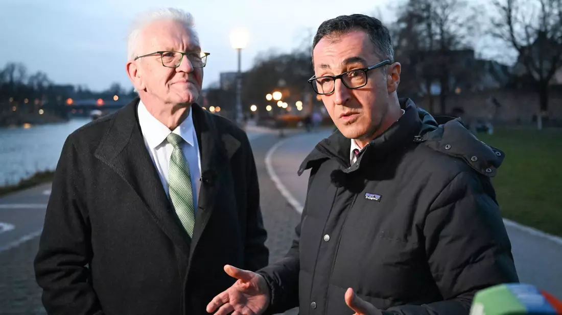 Er wolle Kretschmann nicht kopieren, sagt Özdemir - sondern kapieren. - Bild: Bernd Weißbrod/dpa