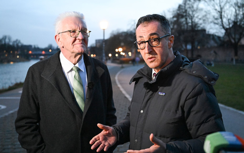 Er wolle Kretschmann nicht kopieren, sagt Özdemir - sondern kapieren. - Foto: Bernd Weißbrod/dpa