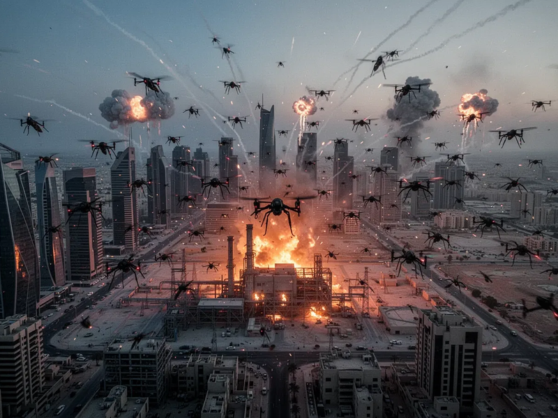 Iran setzt Drohnenschwärme gegen Tech-Infrastruktur ein - Foto: über boerse-global.de