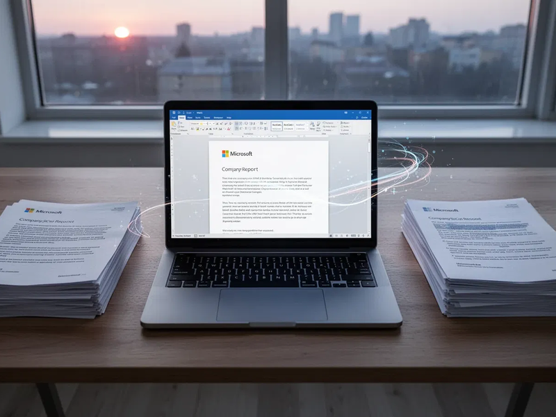 Microsoft Word: KI und Vorlagen revolutionieren die Dokumenten-Erstellung - Foto: über boerse-global.de