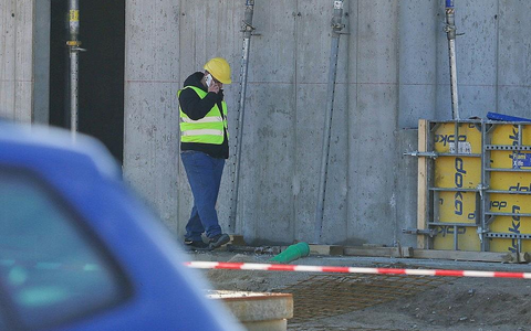 Bauarbeiter auf einer Baustelle (Archiv) - Foto: via dts Nachrichtenagentur