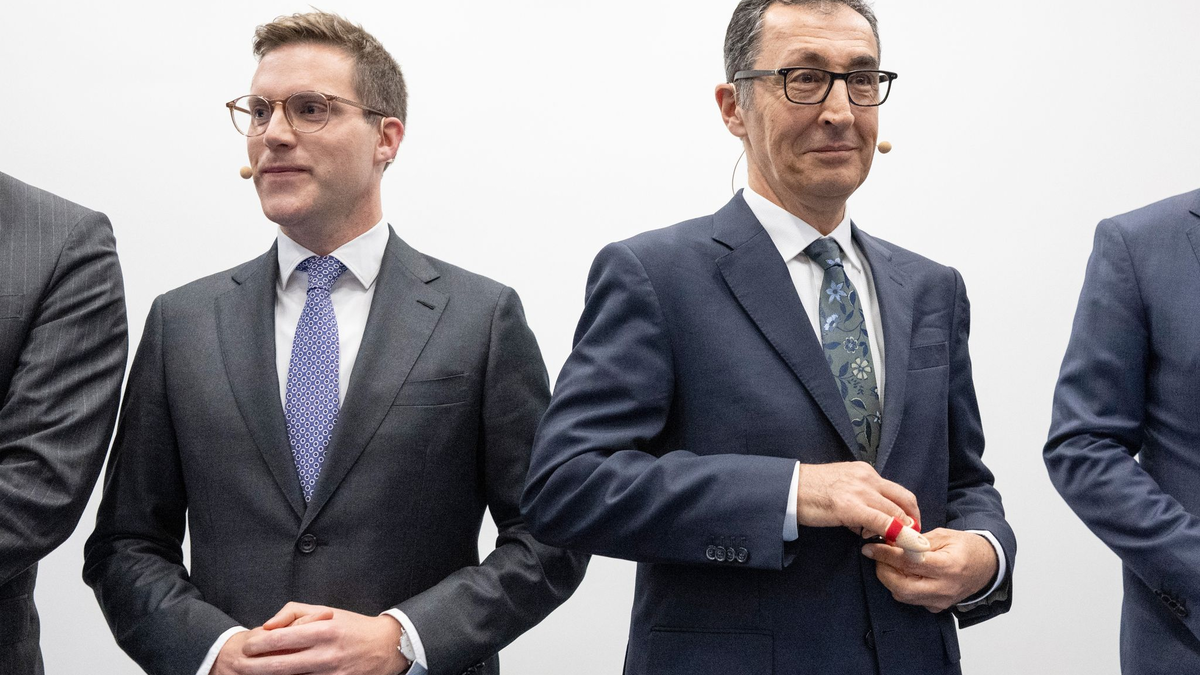 Müssen nach der Wahl aller Voraussicht nach miteinander regieren: Manuel Hagel und Cem Özdemir. (Archivbild) - Foto: Marijan Murat/dpa