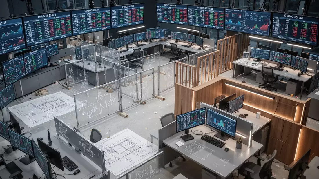 Exos SPAC ETF: Struktureller Wandel Illustration mit AI erstellt übermittelt durch boerse-global.de