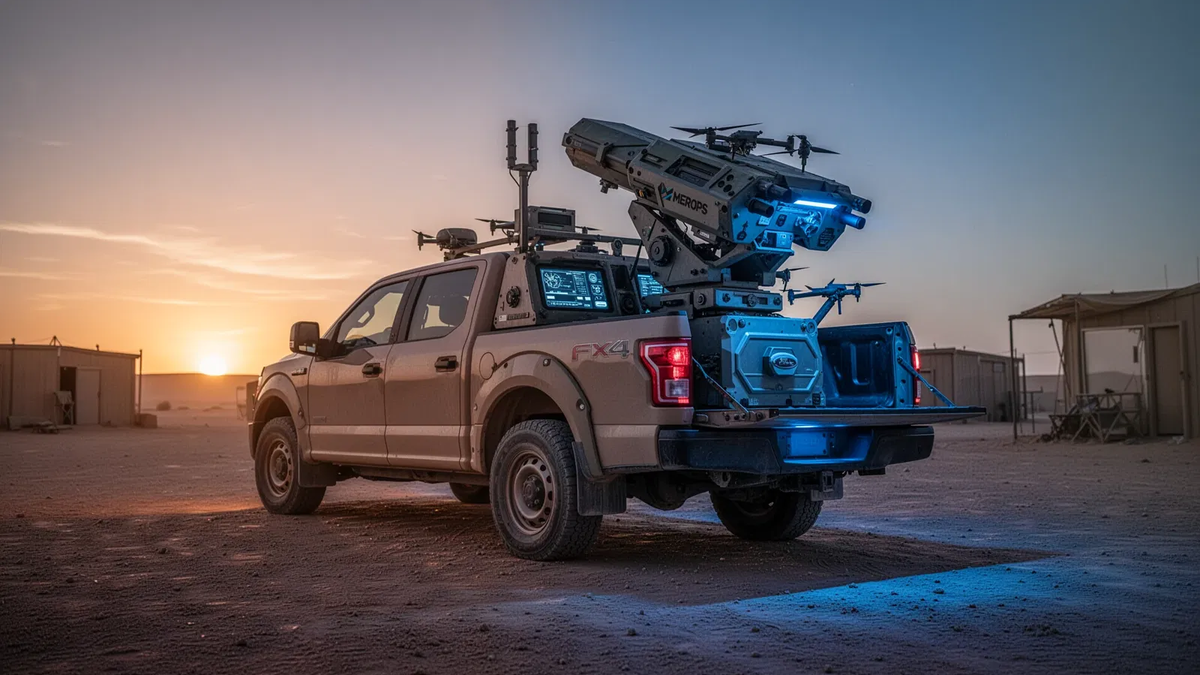 Merops: KI-Abwehrdrohnen sollen US-Truppen im Nahen Osten schützen - Foto: über boerse-global.de