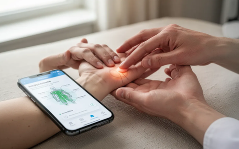 App-gesteuerte Akupressur: Digitale Selbsthilfe erobert die Medizin - Foto: über boerse-global.de