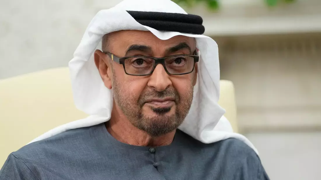 Der emiratische Präsident gibt sich stark angesichts von Irans Angriffen. (Archivbild) - Bild: Susan Walsh/AP/dpa