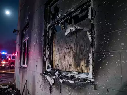 Brand in Uetzer Unterkunft: Ein Bewohner schwer verletzt - Foto: über boerse-global.de