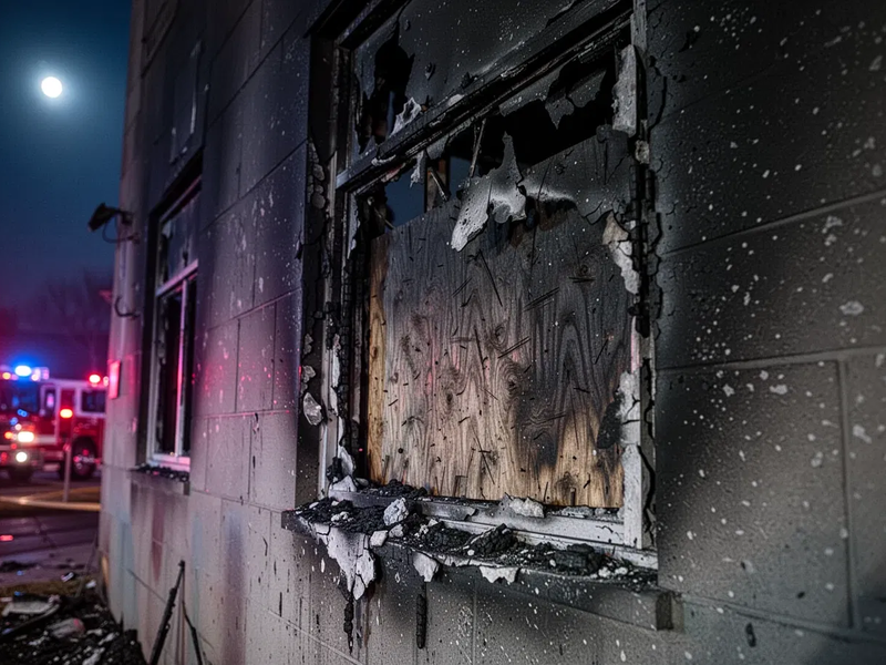 Brand in Uetzer Unterkunft: Ein Bewohner schwer verletzt - Foto: über boerse-global.de