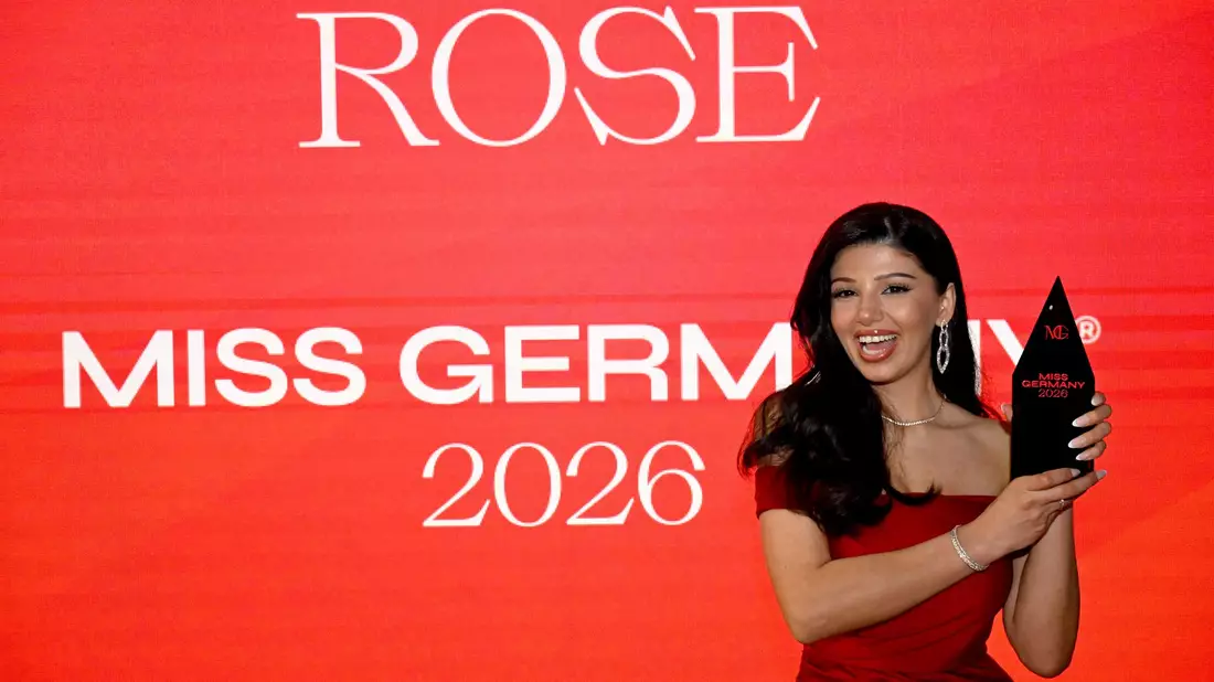 Die neue «Miss Germany». - Bild: Felix Hörhager/dpa